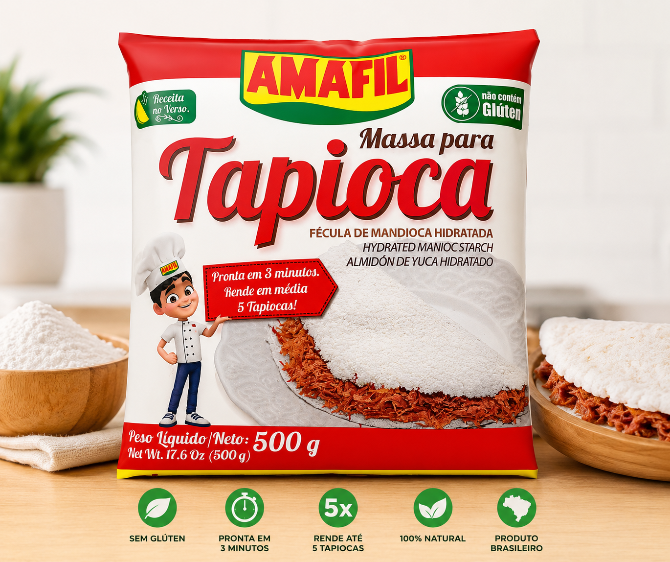 Amafil Tapioca Starch (500g) š§š·