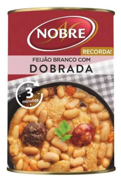 Feijão Branco com Dobrada Nobre/ White Beans Tripe 420g