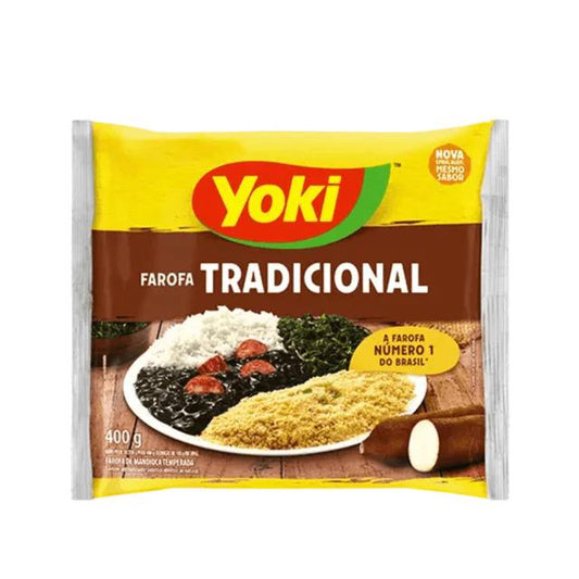 Yoki Farofa Tradicional / Cassava Flour 400g