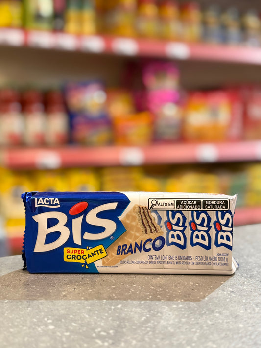 Lacta Bis Branco Chocolate 100g