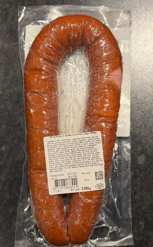 Linguica Calabresa / Sausage Top Brazil 400g