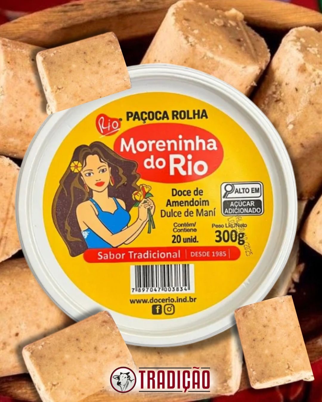 Rio Paçoca Rolha / Peanut Candy 300g