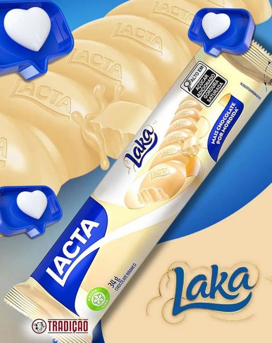 Lacta White Chocolate 30g